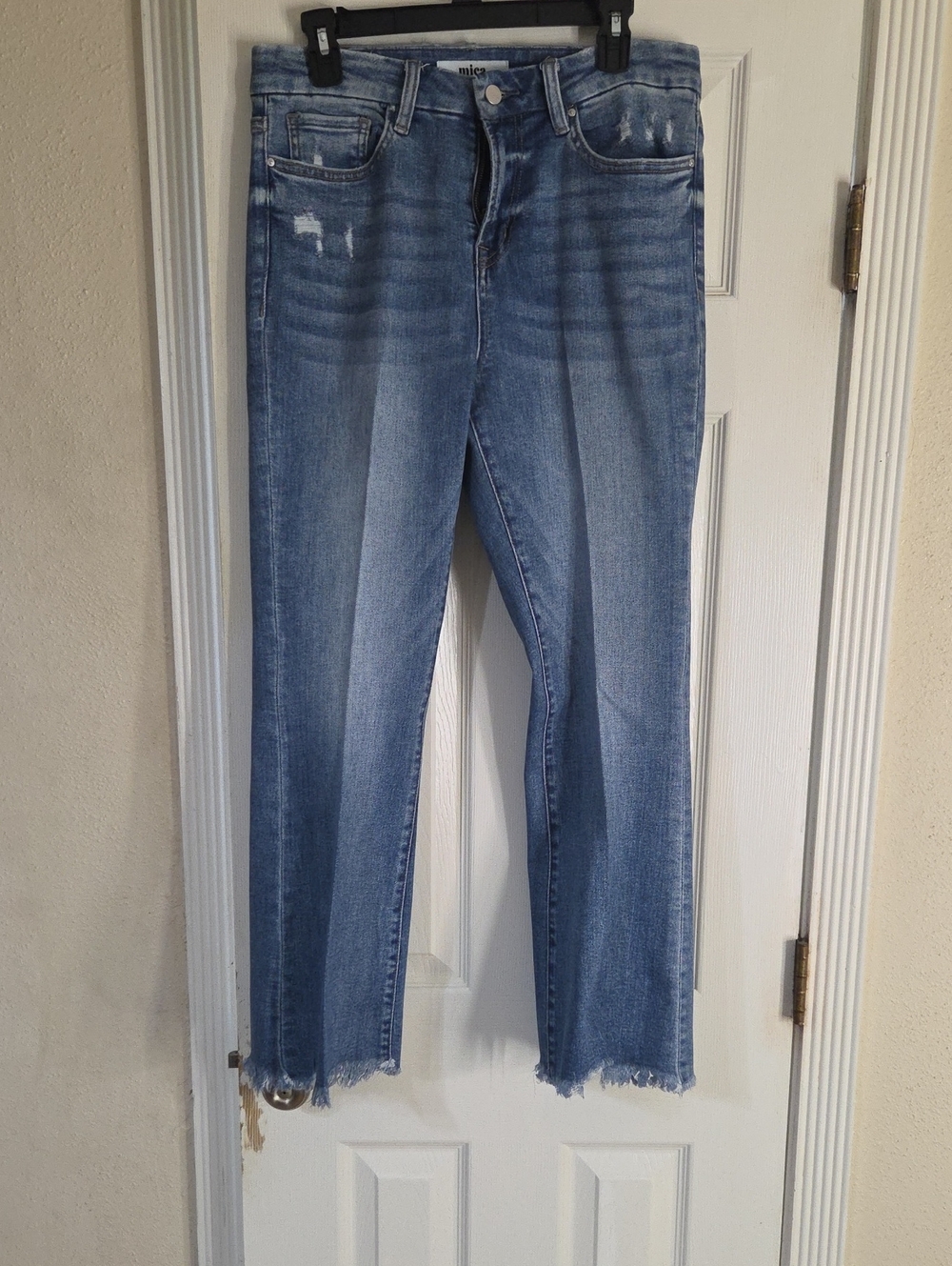 Mica High-Rise Wide Leg  Jeans in Light Blue Wash